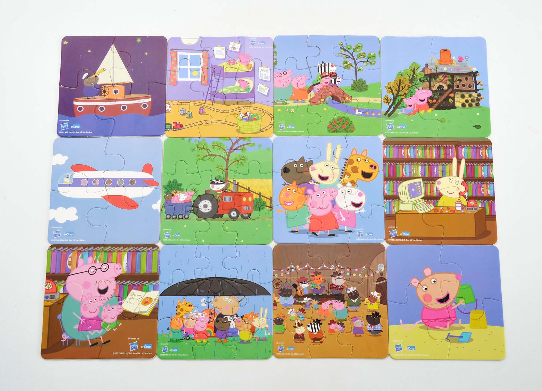 Peppa Pig 3-in-1 Counting Puzzle Set, Learn your Kids Counting with Peppa