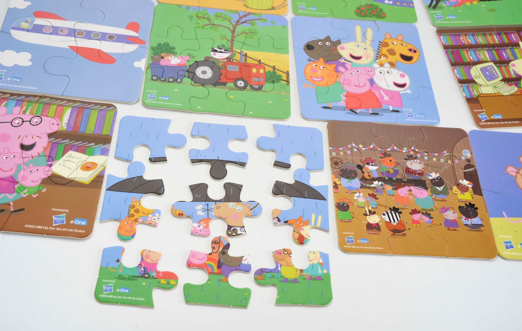 Peppa Pig 3-in-1 Counting Puzzle Set, Learn your Kids Counting with Peppa