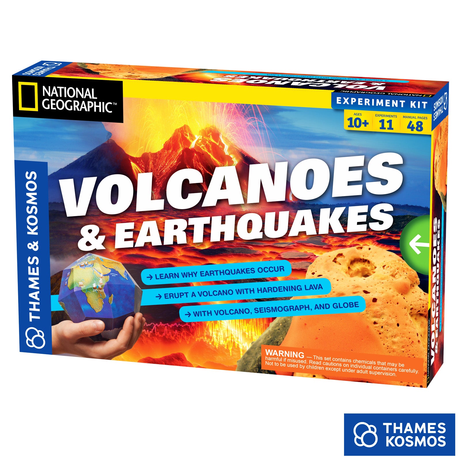 National Geographic, Volcanoes and Earthquakes Experiment Kit
