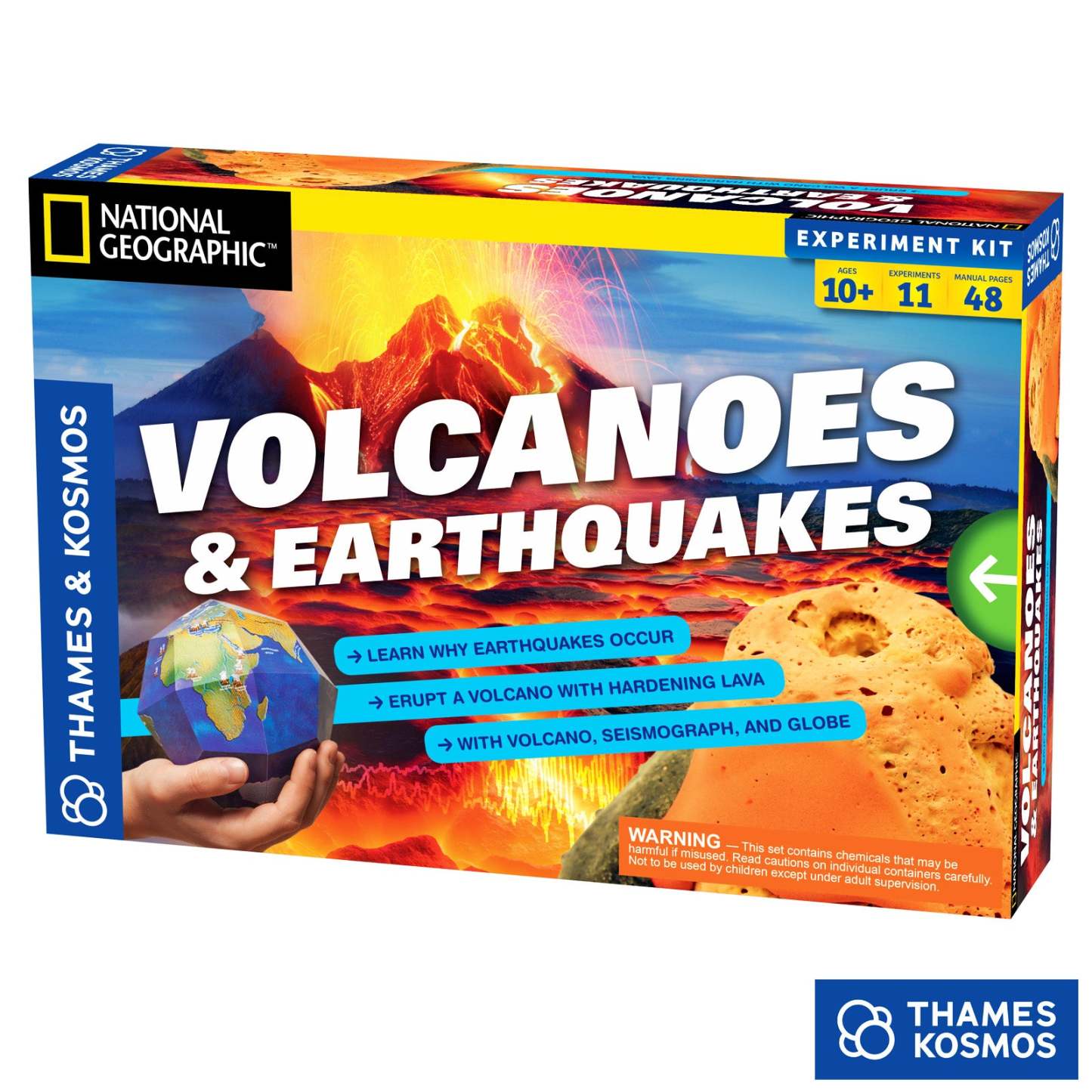 National Geographic, Volcanoes and Earthquakes Experiment Kit