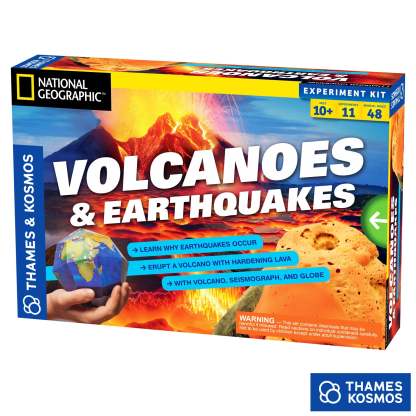 National Geographic, Volcanoes and Earthquakes Experiment Kit