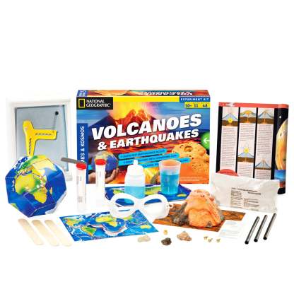 National Geographic, Volcanoes and Earthquakes Experiment Kit