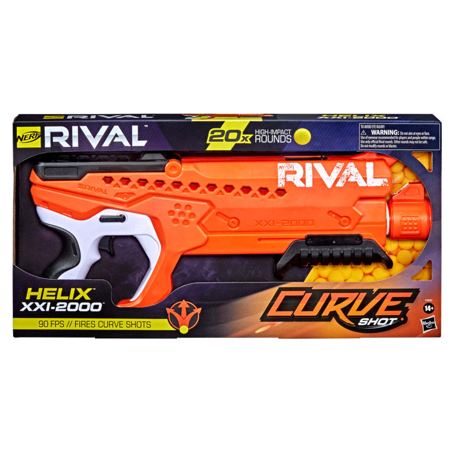 Nerf Rival Curve Shot, Helix XXI-2000 Blaster