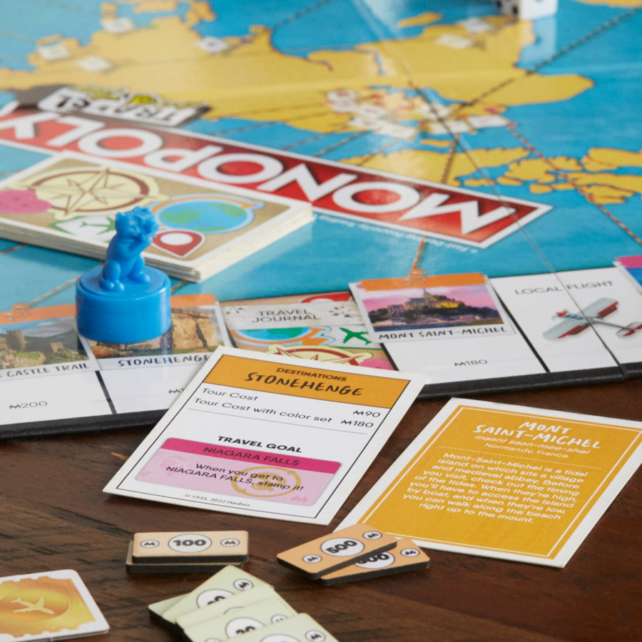 Monopoly Travel World Tour Board Game