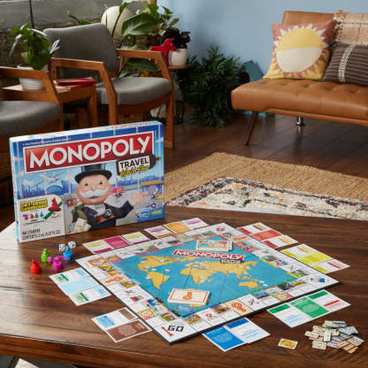 Monopoly Travel World Tour Board Game