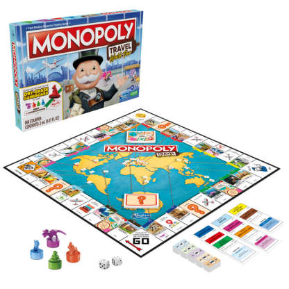 Monopoly Travel World Tour Board Game