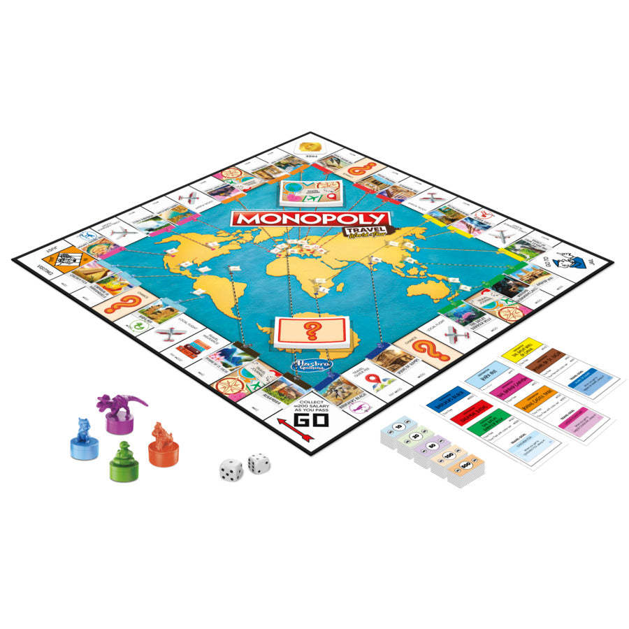 Monopoly Travel World Tour Board Game