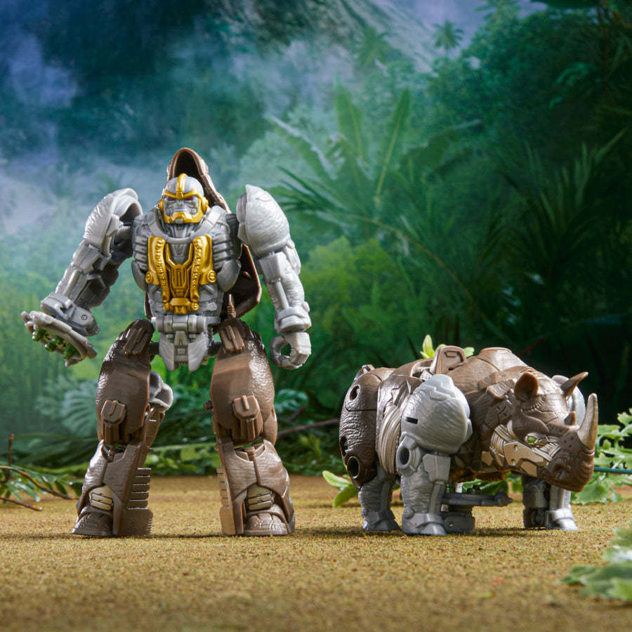 Transformers Rise of the Beasts Movie Battle Changers Rhinox