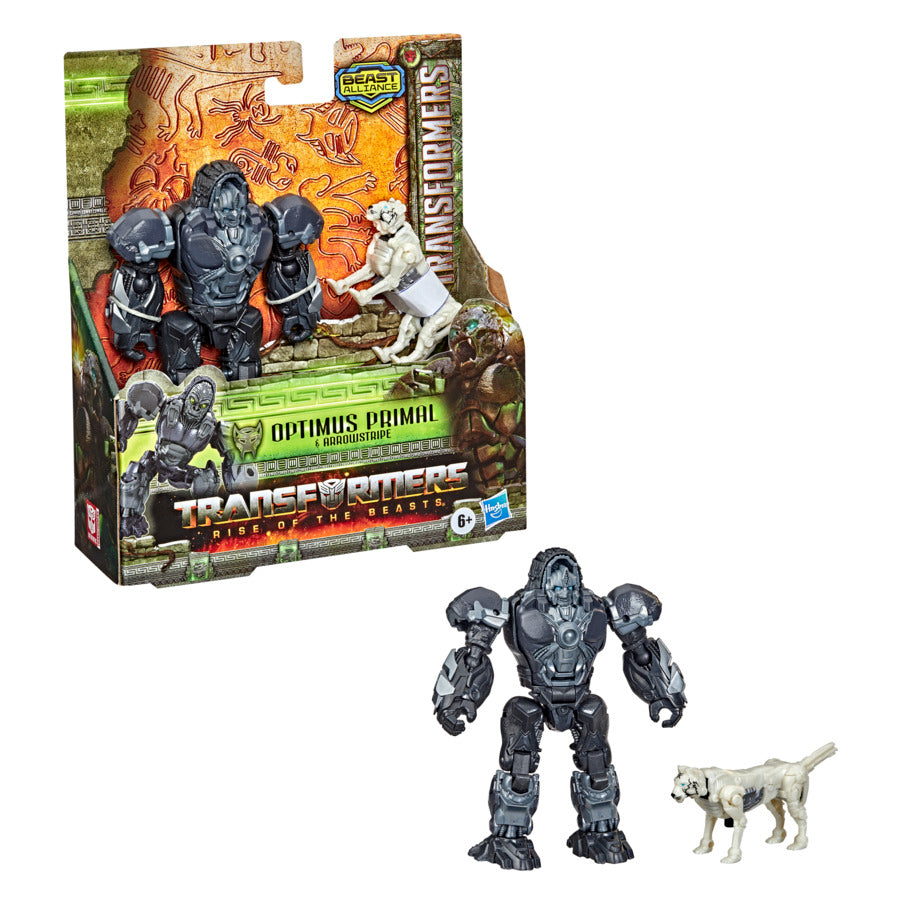Transformers Rise of the Beasts Movie Optimus Primal & Arrowstripe