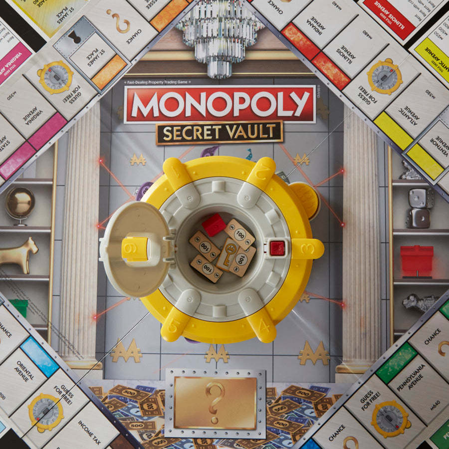 Monopoly Secret Vault Board Game