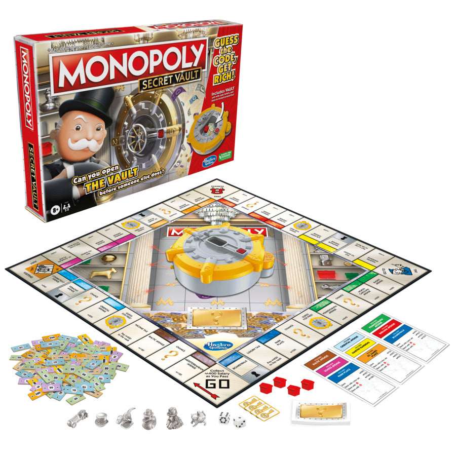 Monopoly Secret Vault Board Game