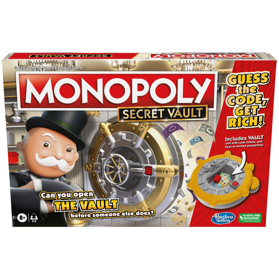 Monopoly Secret Vault Board Game