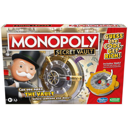 Monopoly Secret Vault Board Game