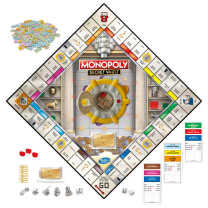 Monopoly Secret Vault Board Game