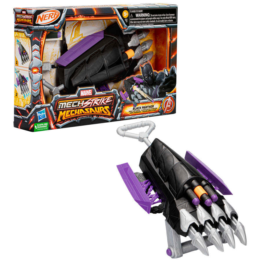 Mechasaurs Black Panther Sabre Claw Blaster