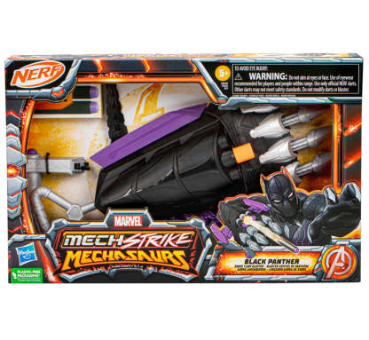 Mechasaurs Black Panther Sabre Claw Blaster