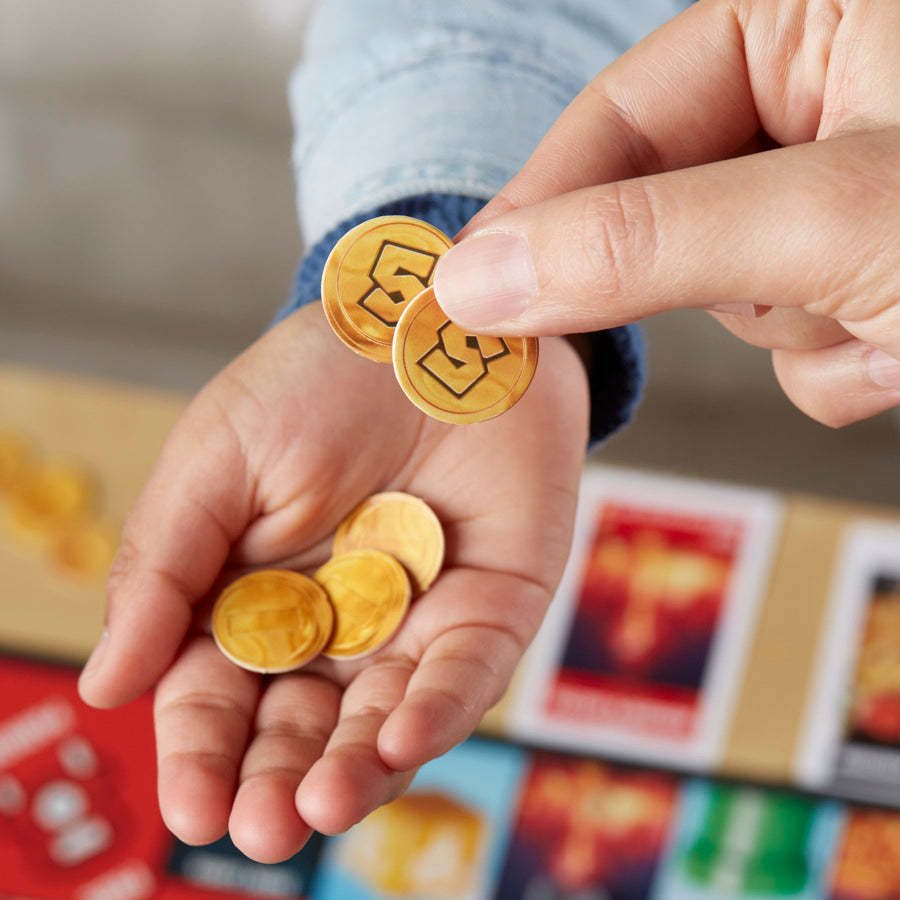 Monopoly The Super Mario Bros. Movie Edition Kids Board Game, Family Games for Super Mario Fans, Includes Bowser Token