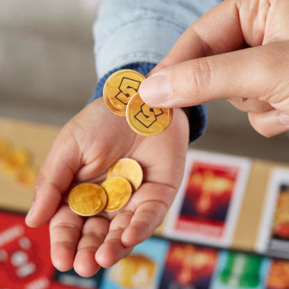 Monopoly The Super Mario Bros. Movie Edition Kids Board Game, Family Games for Super Mario Fans, Includes Bowser Token