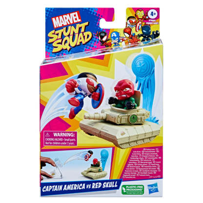 Marvel Stunt Squad Captain America vs. Red Skull Playset