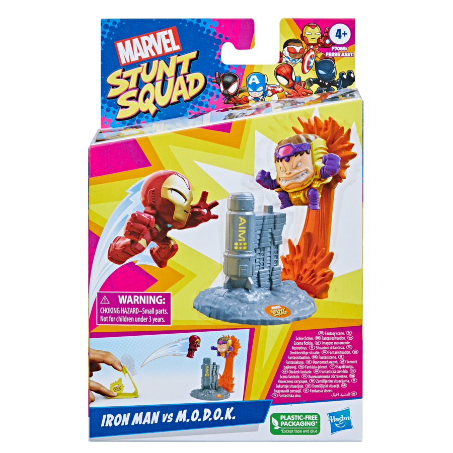 Marvel Stunt Squad Iron Man vs. M.O.D.O.K.