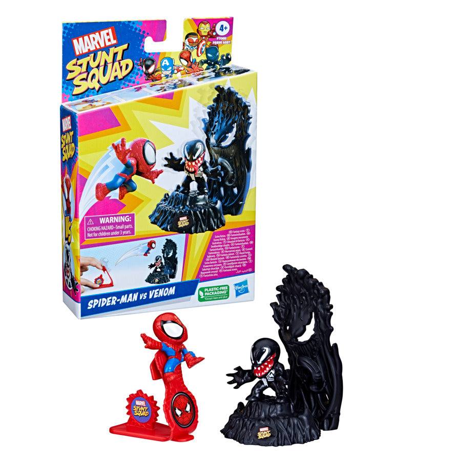 Marvel Stunt Squad Spider-Man vs. Venom Playset