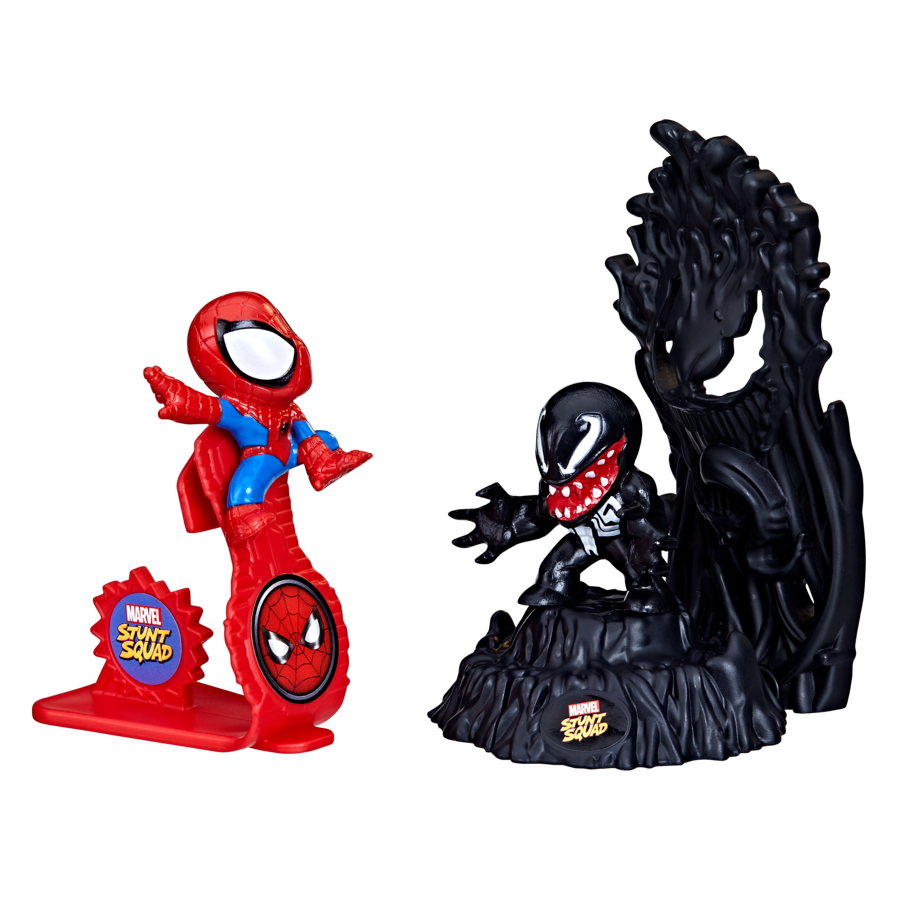 Marvel Stunt Squad Spider-Man vs. Venom Playset