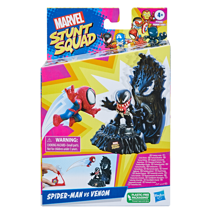 Marvel Stunt Squad Spider-Man vs. Venom Playset