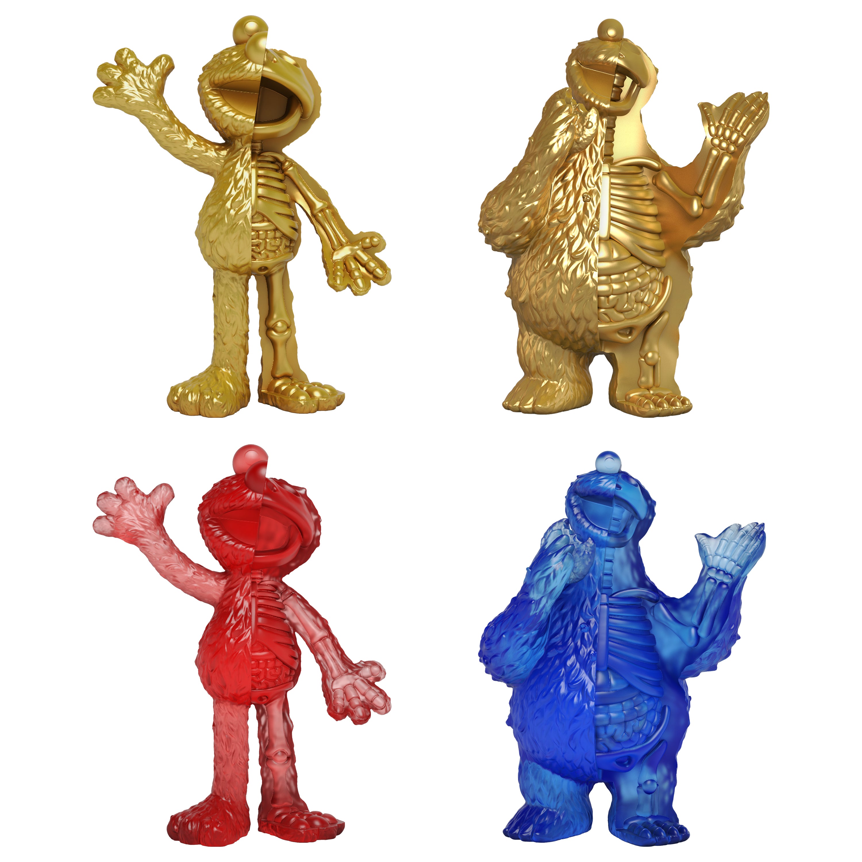 Mighty Jaxx One Piece Freeny's Hidden Dissectible: Sesame Street