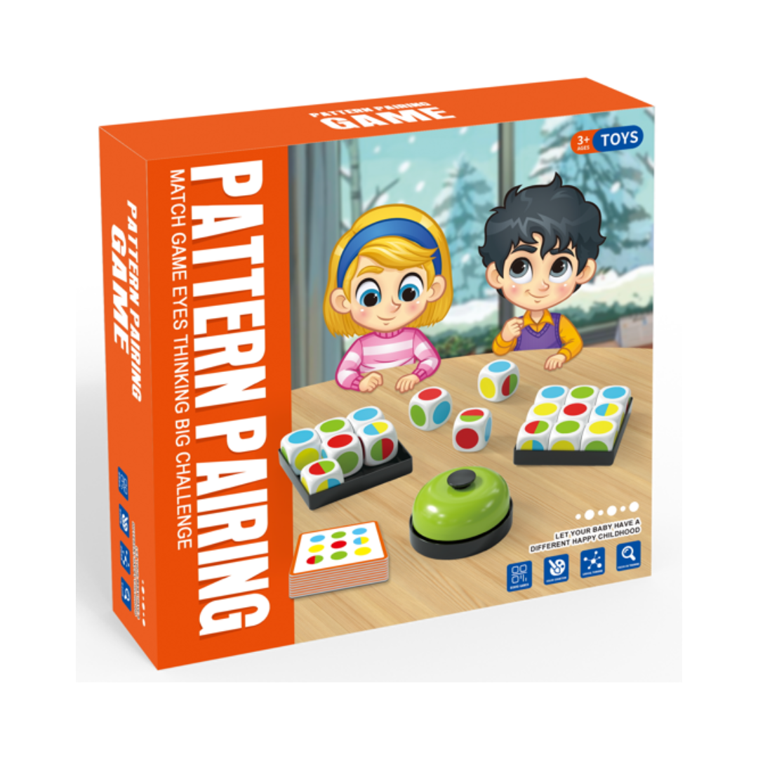 Pattern Pairing – Fun Matching Puzzle Game for Kids Ages 3+ | Educational Early Learning Toy