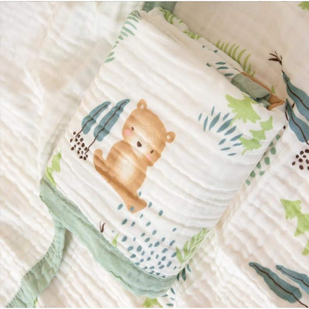 Vigo  6-Layer Premium Muslin Crib Blanket
