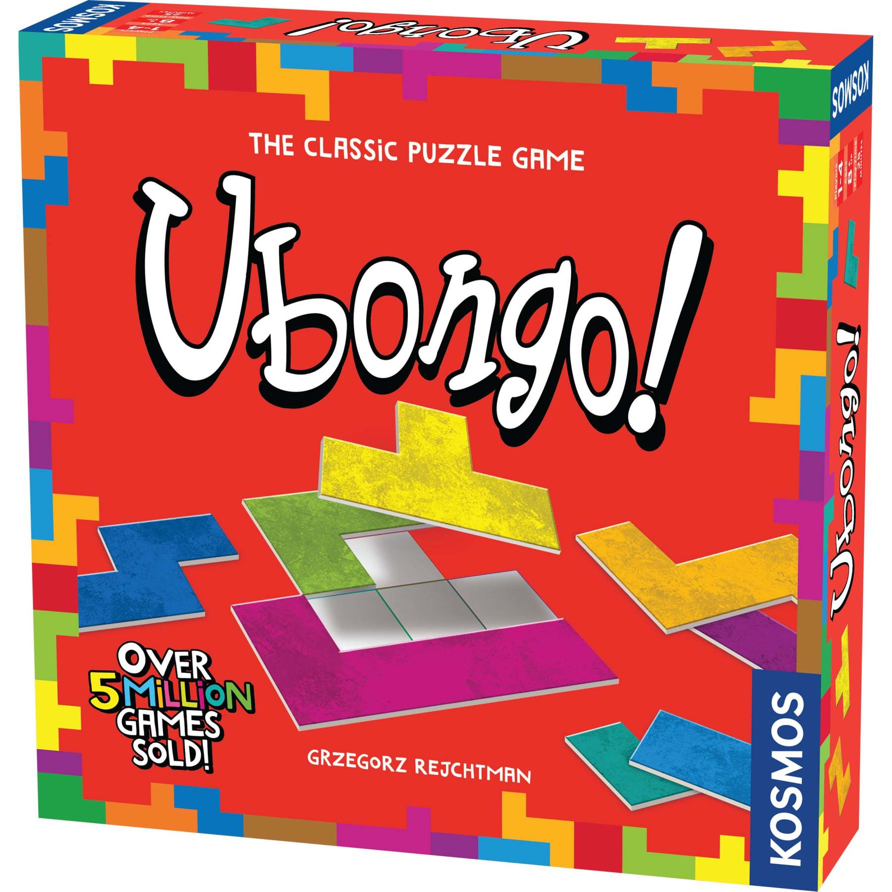 Thames & Kosmos Ubongo Classic Puzzle Game, 1- 4 Players