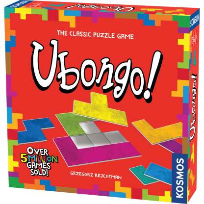 Thames & Kosmos Ubongo Classic Puzzle Game, 1- 4 Players