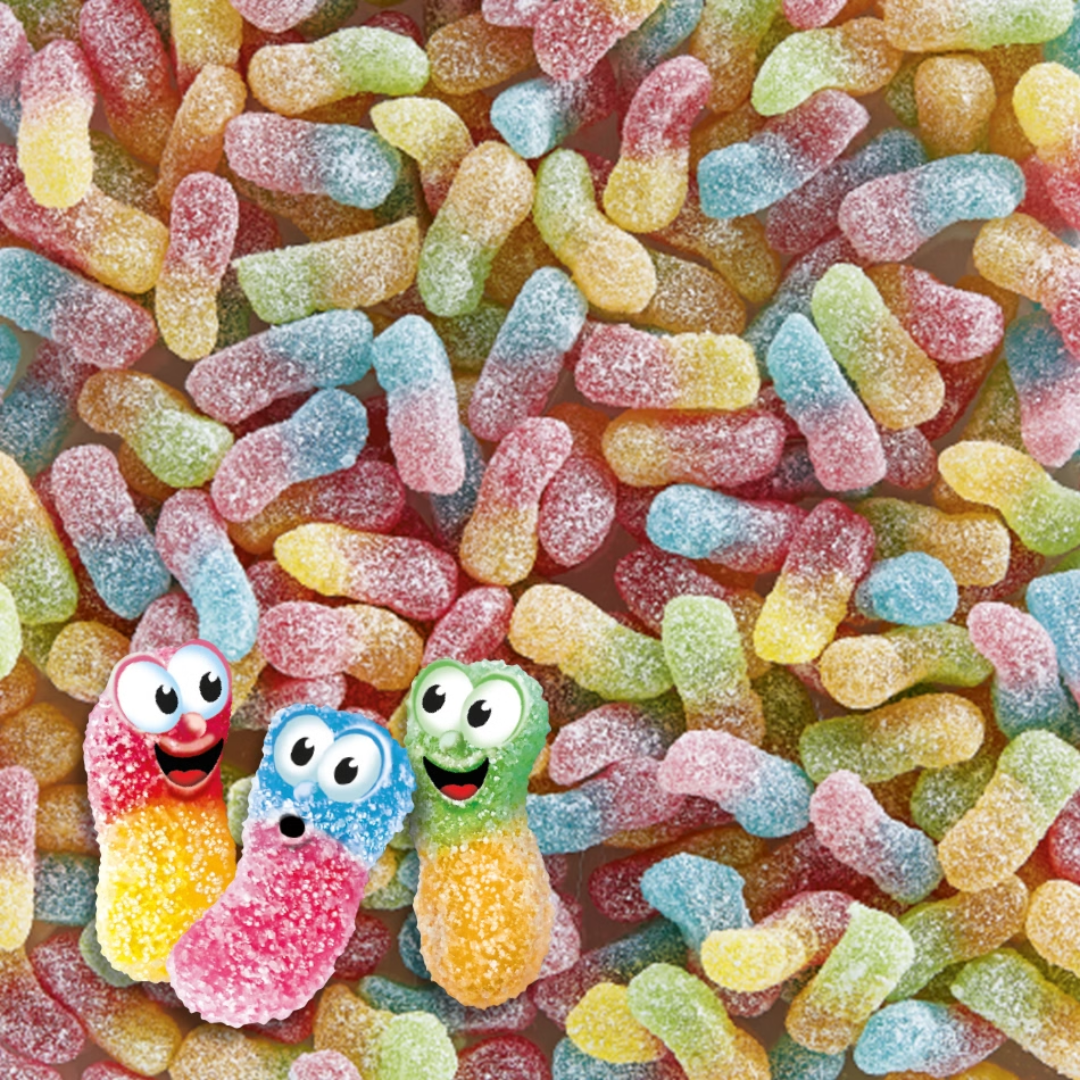 Trolli Sour Fireflies Gummy 10 Mini Packs 200g