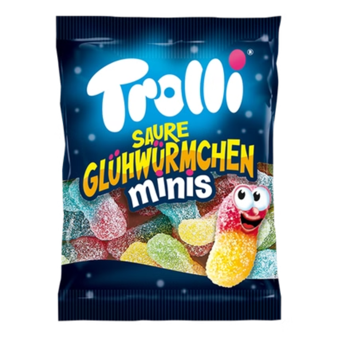 Trolli Sour Fireflies Gummy 10 Mini Packs 200g