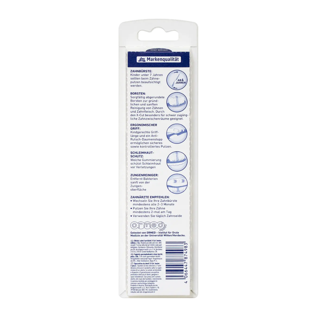Dontodent Toothbrush 6-12 years old 2pcs