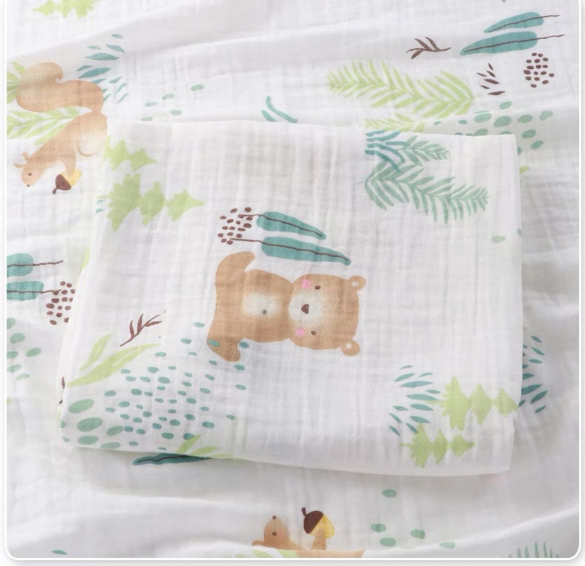 Vigo  6-Layer Premium Muslin Crib Blanket