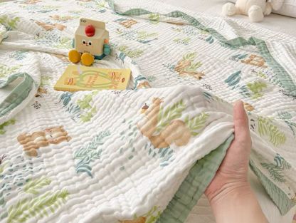 Vigo  6-Layer Premium Muslin Crib Blanket