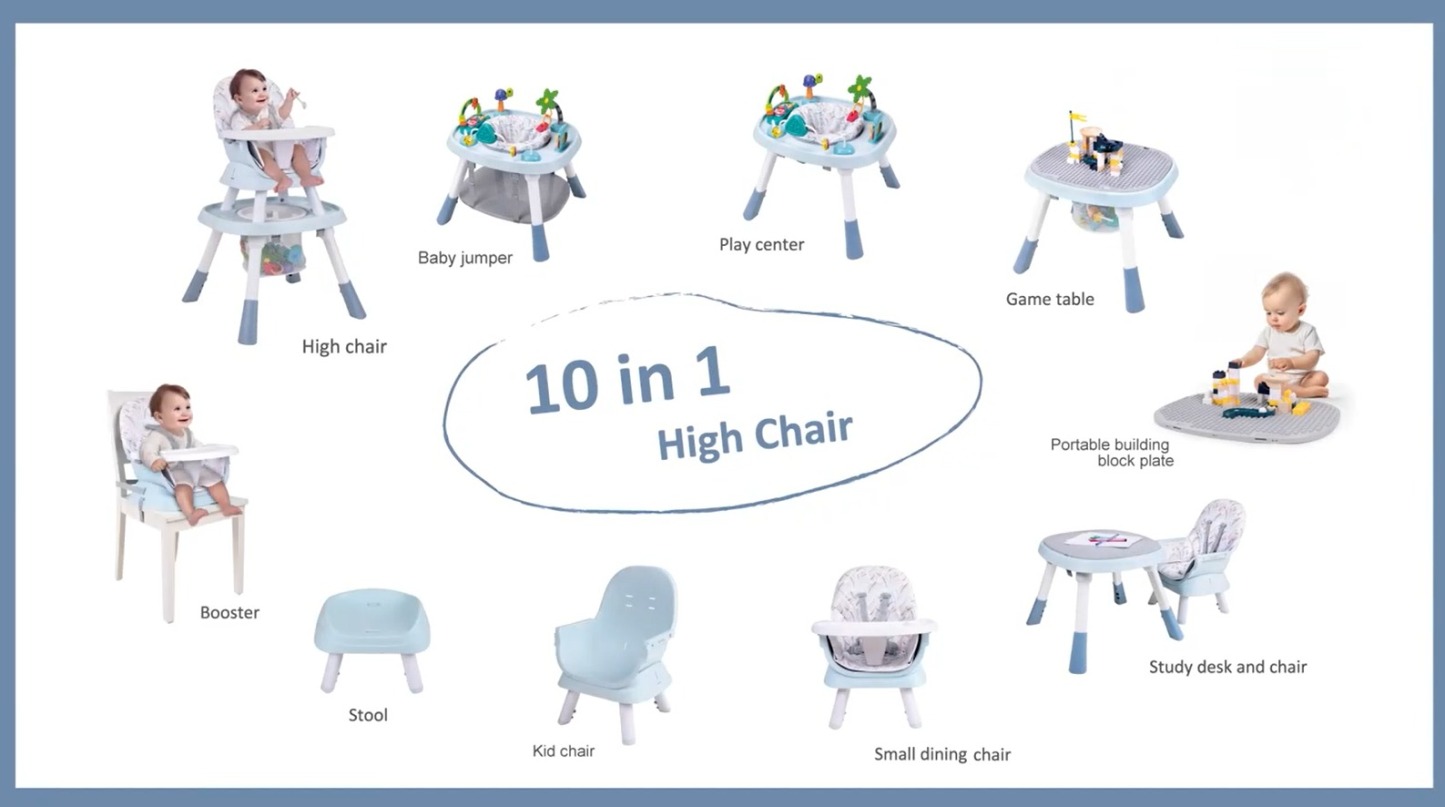 OMM 10in1 multifunctional Baby chair