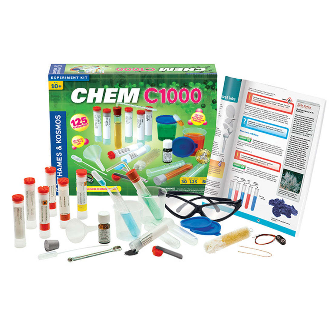 Thames & Kosmos Chemistry C1000 Kids Science Experiment Kit