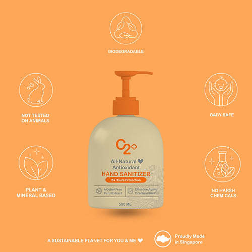 C2+ 24 Hour Protection Hand Sanitizer 500ML