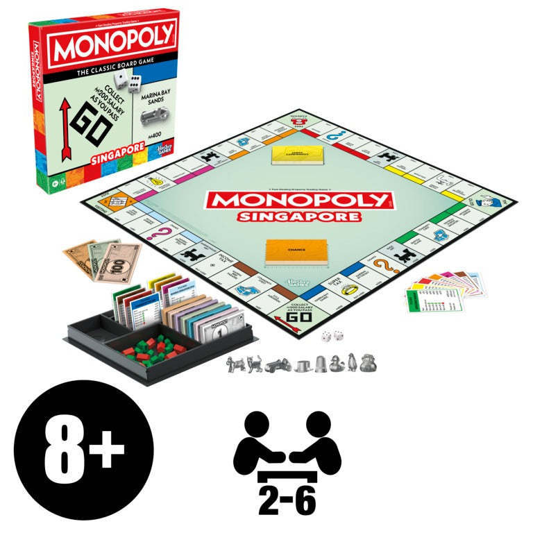 Monopoly Classic Refresh Board Game for Ages 8 and Above