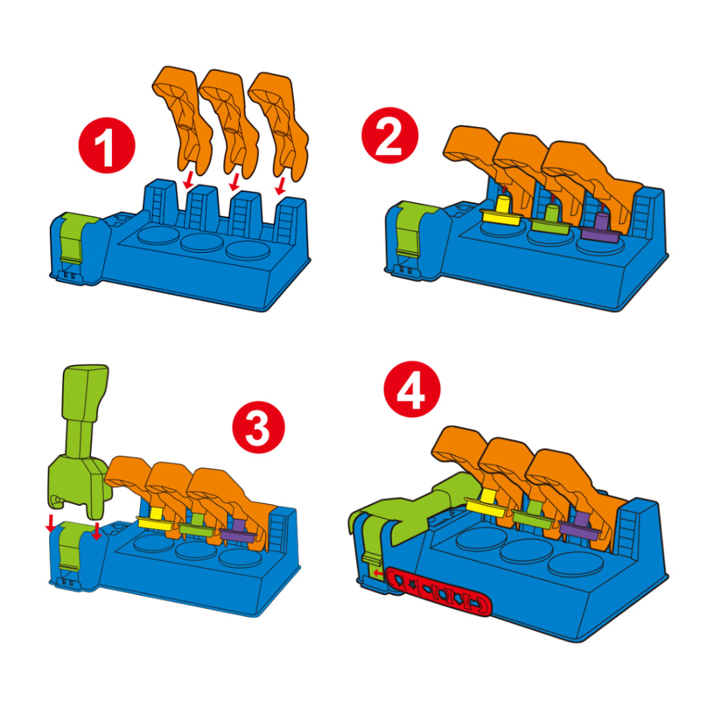 Magic Doh Food Factory Modelling Playset for Kids Aged 3 and above