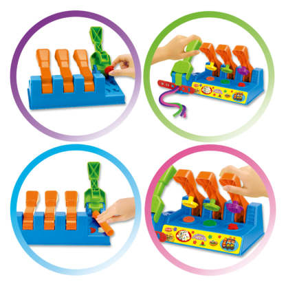 Magic Doh Food Factory Modelling Playset for Kids Aged 3 and above