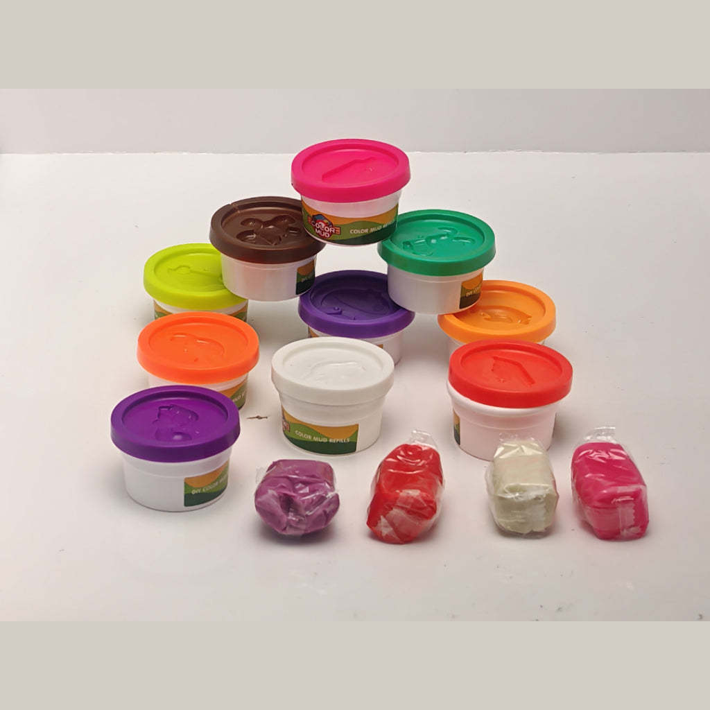 Magic Doh 10 Pcs Mini Modelling Compound Set for Kids Aged 3 and above