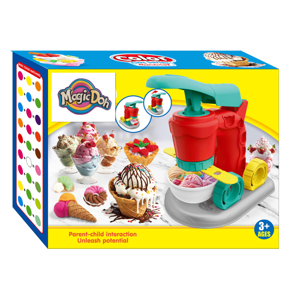 Magic Doh Ice Cream Modelling Compound Playset for Kids Aged 3 and above