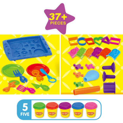 Magic Doh Cookies Modelling Playset – Safe, Creative Dough Kit for Kids Aged 3 and above