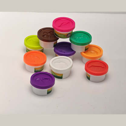 Magic Doh 10 Pcs Mini Modelling Compound Set for Kids Aged 3 and above