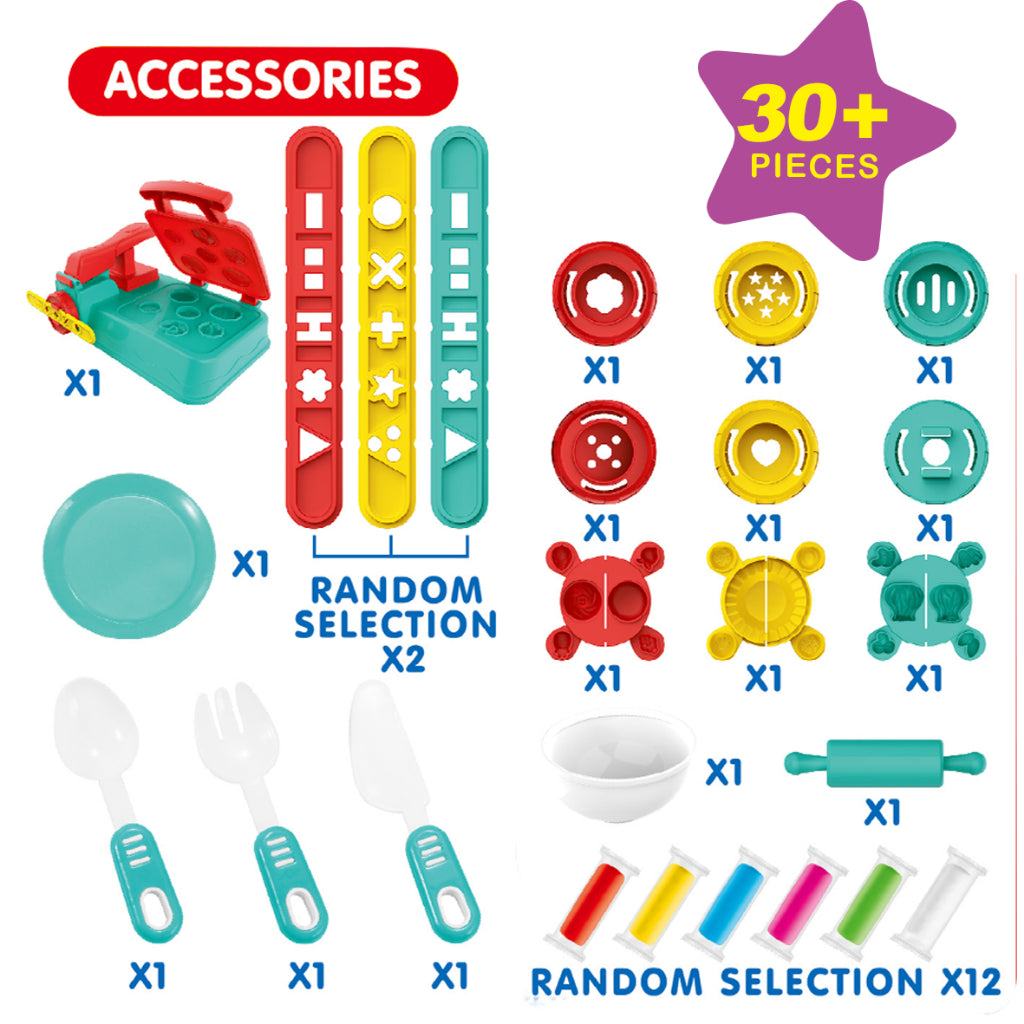 Magic Doh BBQ Grill Modeling Compound Playset for Kids Aged 3 and above