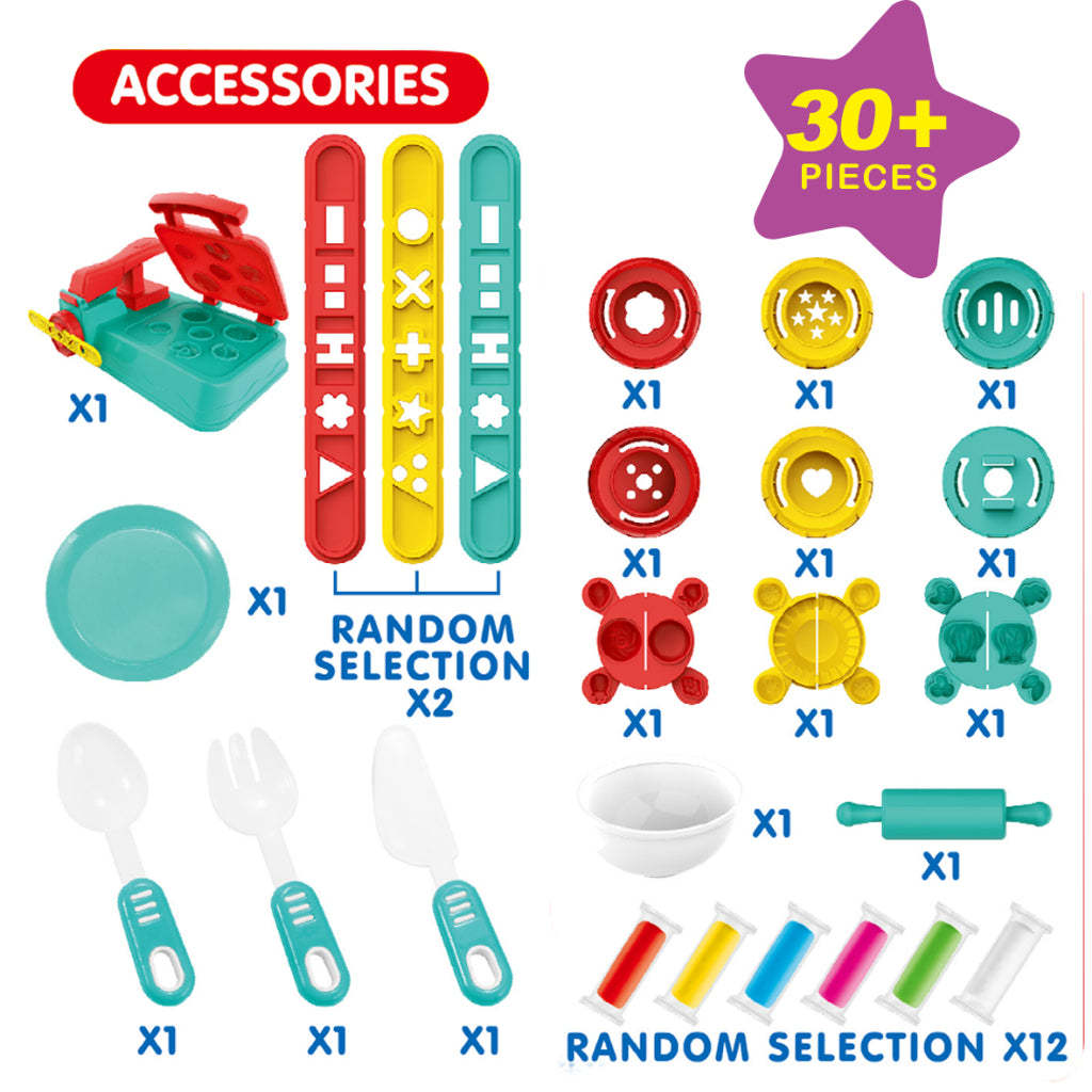 Magic Doh BBQ Grill Modeling Compound Playset for Kids Aged 3 and above