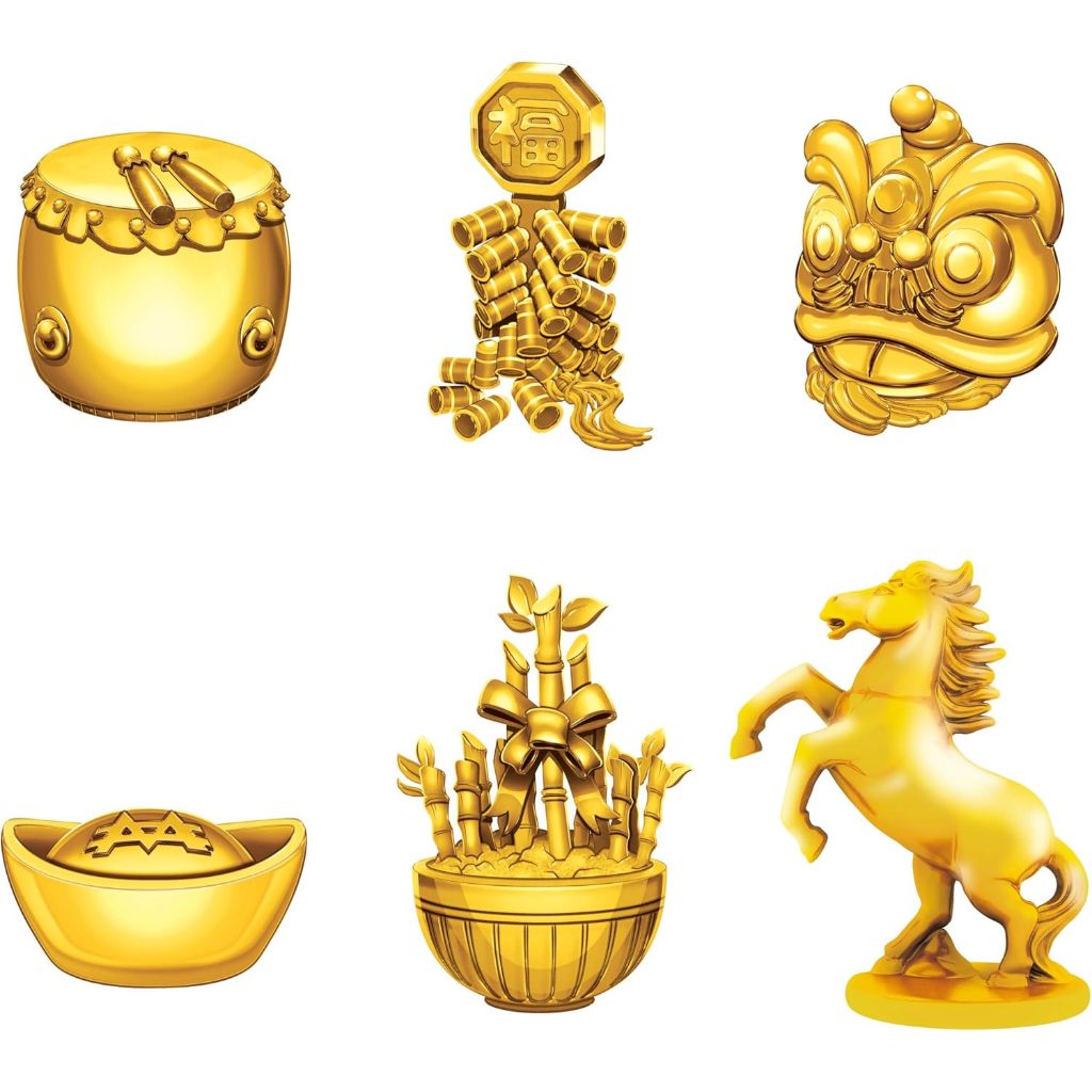Monopoly Chinese New Year Edition: Year of the Horse, Zodiac Spinner, Ages 8+, 2–6 Players
